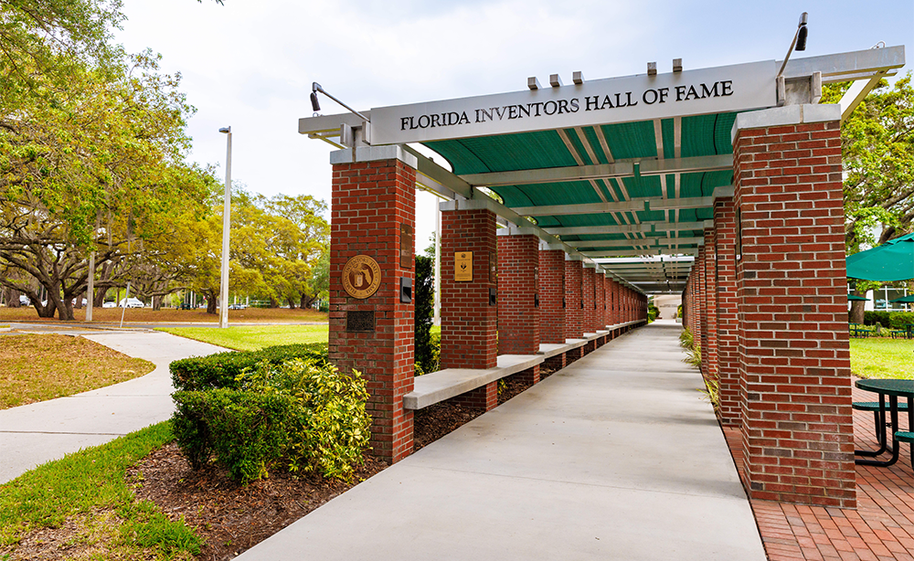 Entrance to the Florida Inventors Hall of Fame