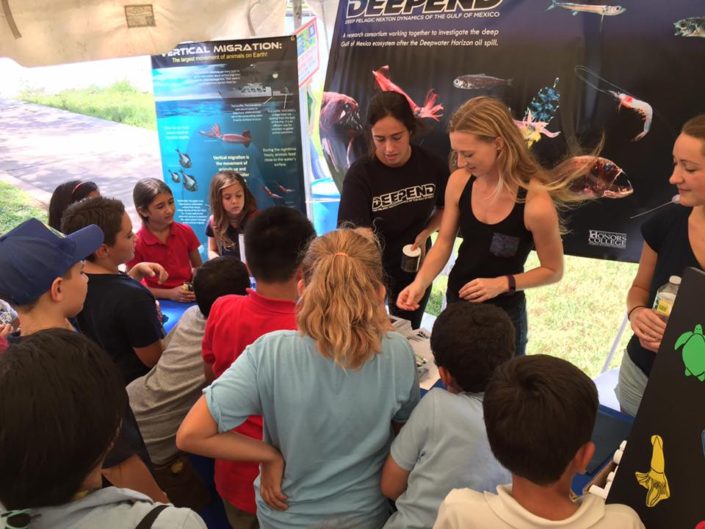 Judkins' Invertebrate Lab working with children