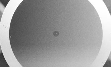 SEM Image of a micromirror template