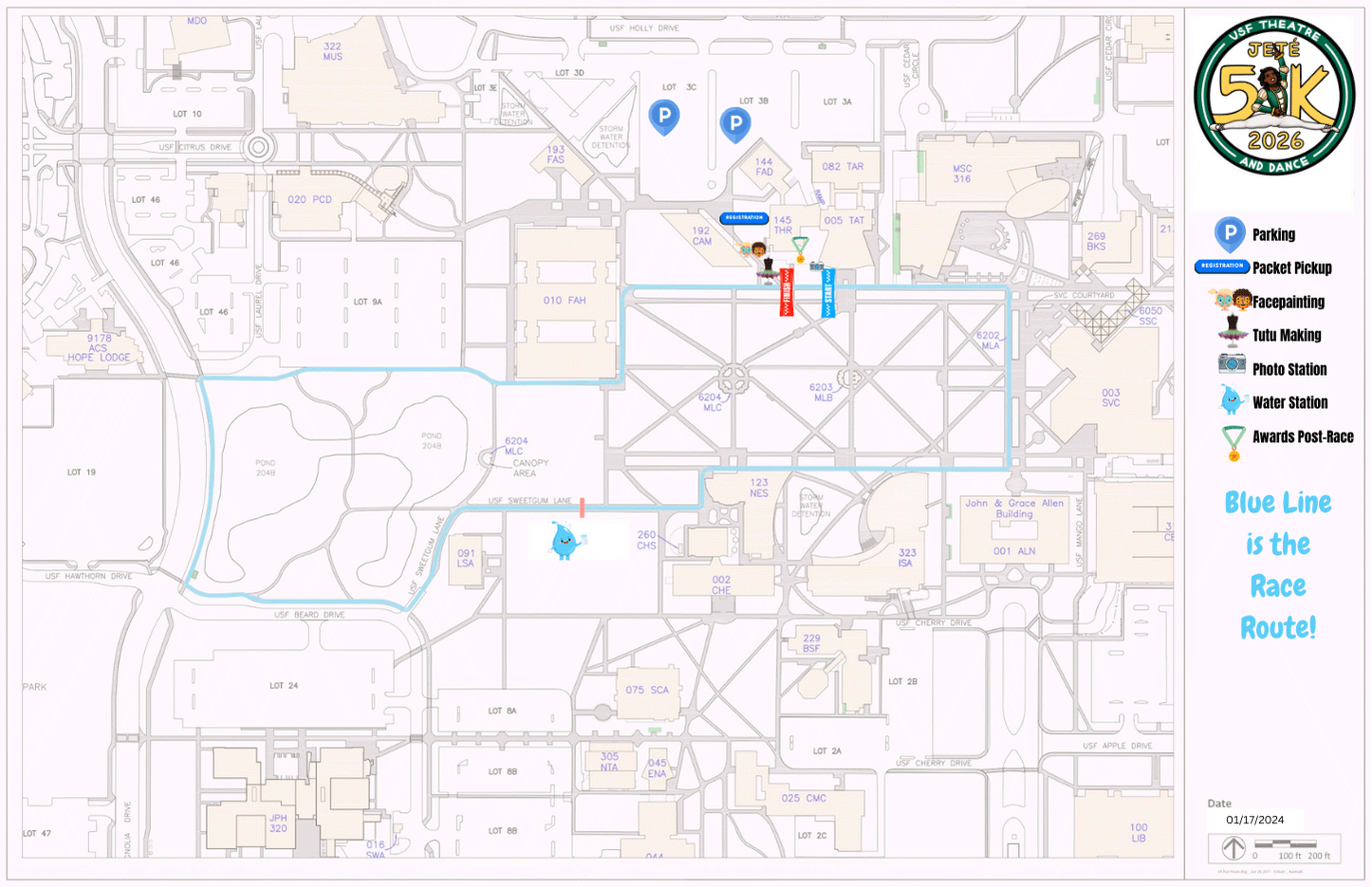 course map for 2026 5K