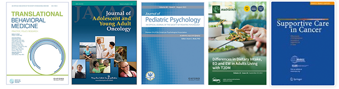 Various research journal covers