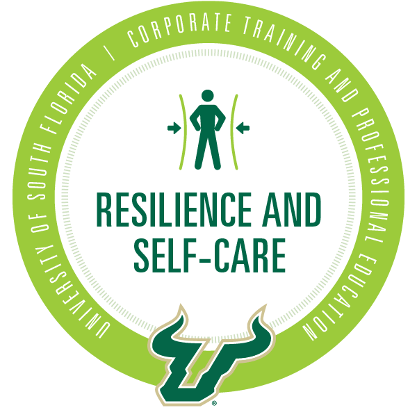 Resilience and Self-Care USF CTPE Badge