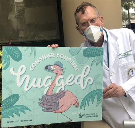 Dr. John Sinnott, chair of the USF Health Morsani College of Medicine Department of Internal Medicine