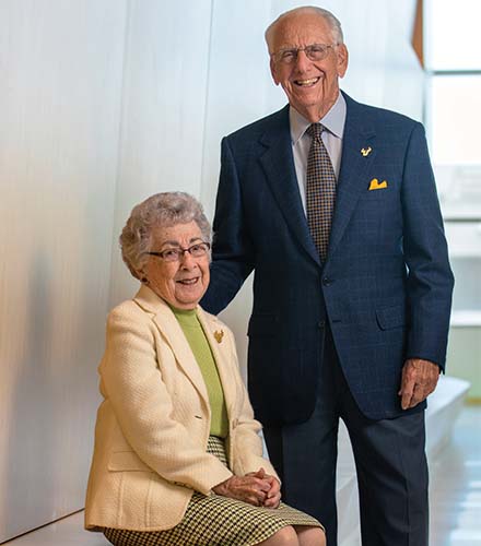 Carol and Frank Morsani