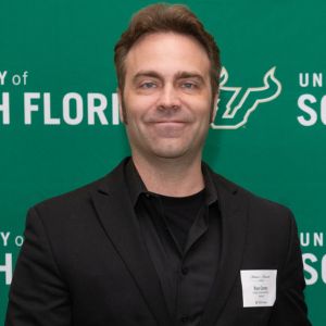 man smiling at camera