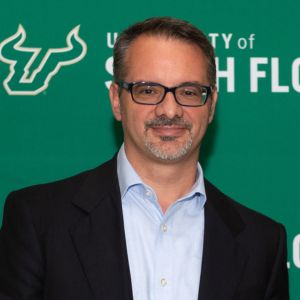 man smiling at camera